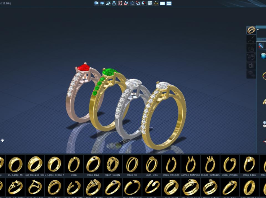 3D JEWELRY SOFTWARE - 3DESIGN GRAVOTECH